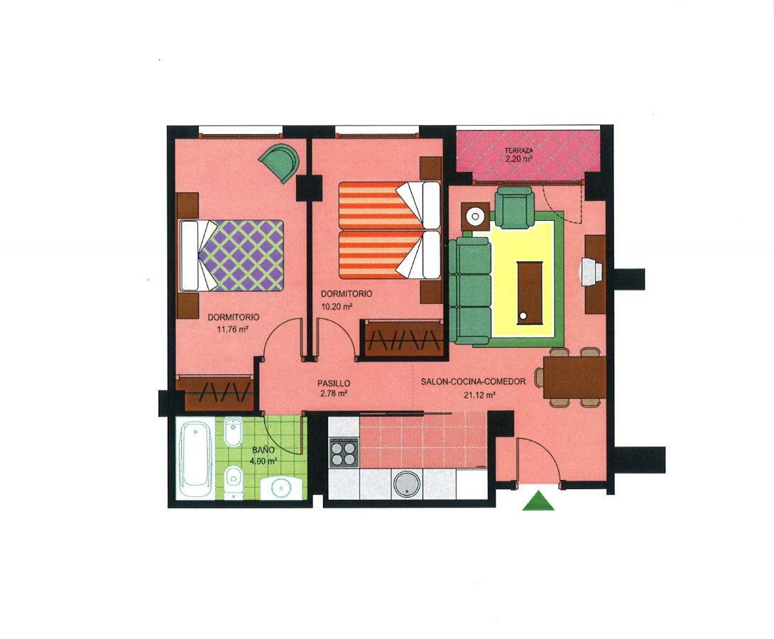 Jardin Del Sella Apartment Cangas de Onis Luaran gambar